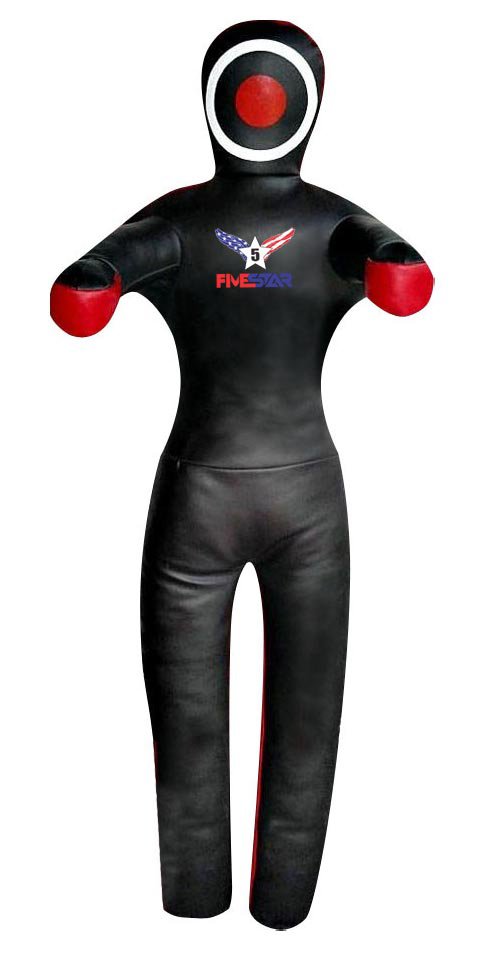 Black Leather Made MMA Fighting Wrestling Bag