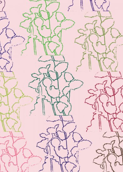 PINK MINT PATTERN
