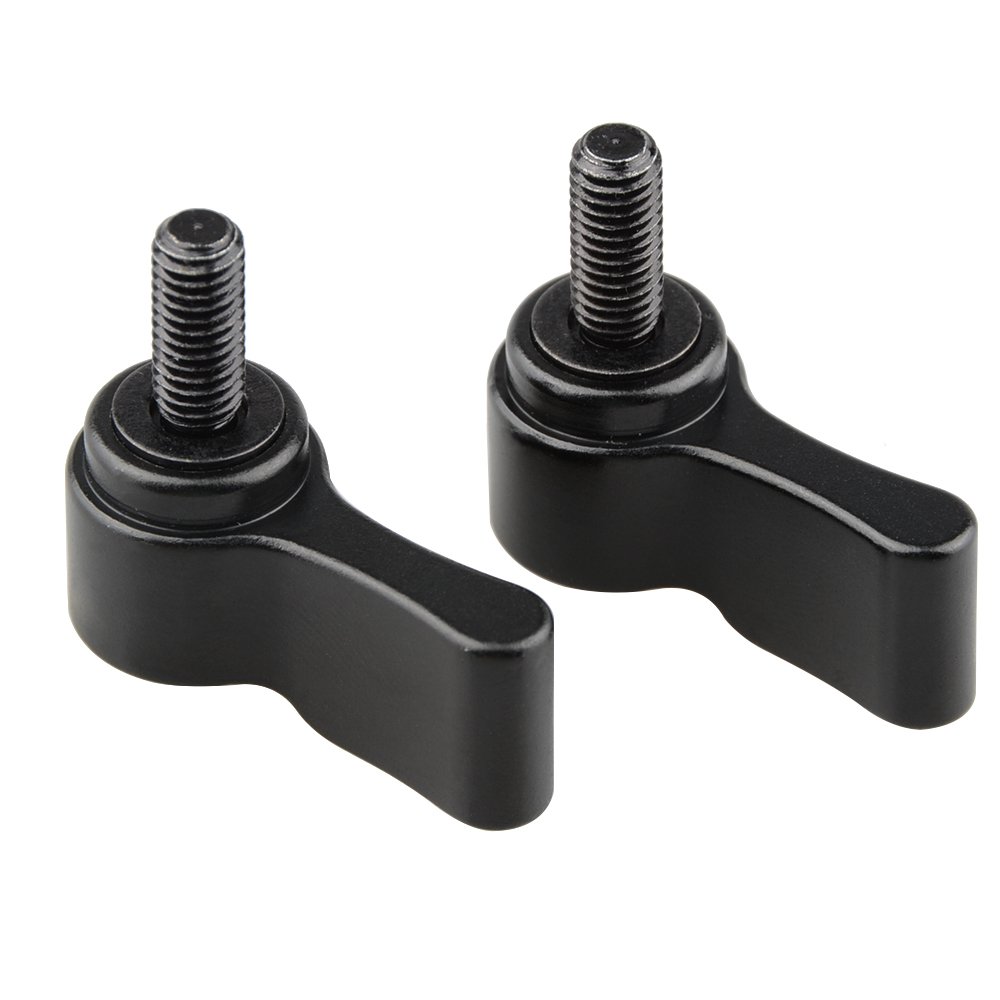 CAMVATE M5 Male Threading(13mm long) Rotating Knob Adjustable Thumb Lever Screw