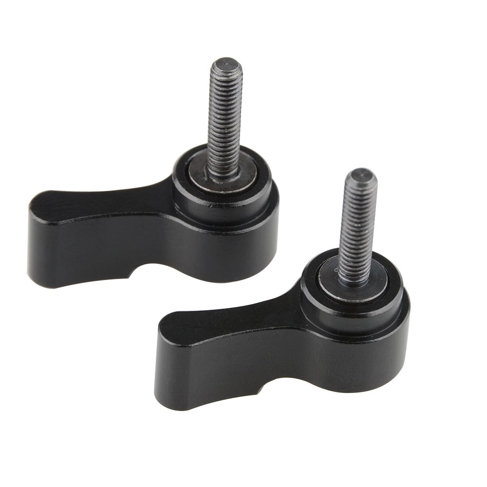 CAMVATE M4 Male Threading(15mm long) Rotating Knob Adjustable Thumb Lever Screw