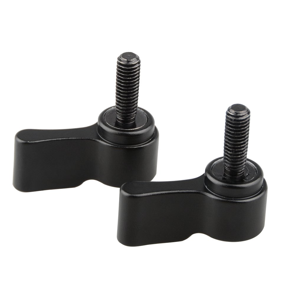 CAMVATE M5 Male Threading(18mm long) Rotating Knob Adjustable Thumb Lever Screw