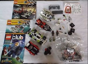 Lego World Racers 2 Sets 8897 8898 RETIRED Complete ? Minifigures Instructions