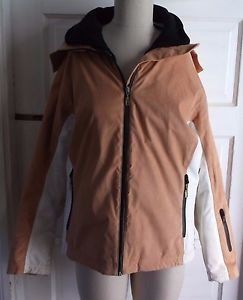 Volkl Nano Technology 4x4 Stretch Sueded Hooded Ski Parka Jacket Womens Lady 10