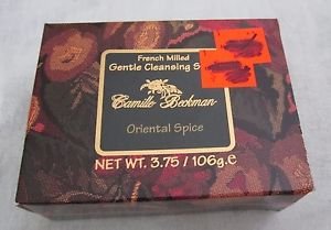 5 Bars Camille Beckman Oriental Spice French Milled Gentle Cleansing Soap 3.75
