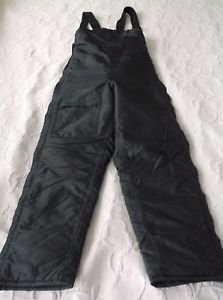 EUC womens SNO RIDER Dry Tech Winter Snow Snowmobile Suit Bibs Overalls Black 8
