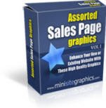 ASSORTED SALES PAGE GRAPHICS