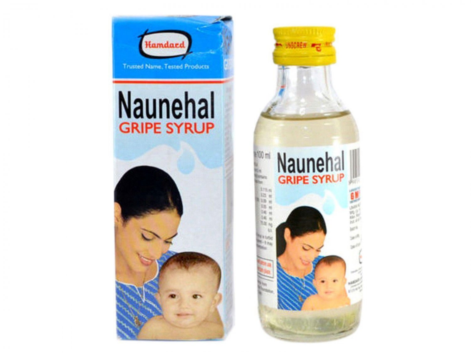 New Hamdard Naunehal Gripe Syrup For Baby's Healthy Growth 100ml