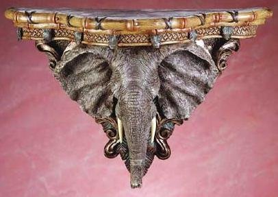 Elephant Wall Shelf