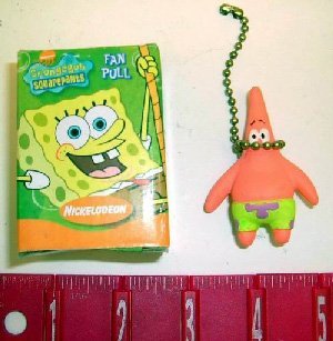 Nickelodeon Spongebob Squarepants Character Fan Pull (set of 4)
