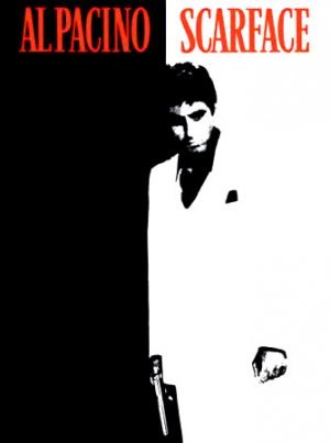 SCARFACE stickers (set of 10) FREE SHIPPING