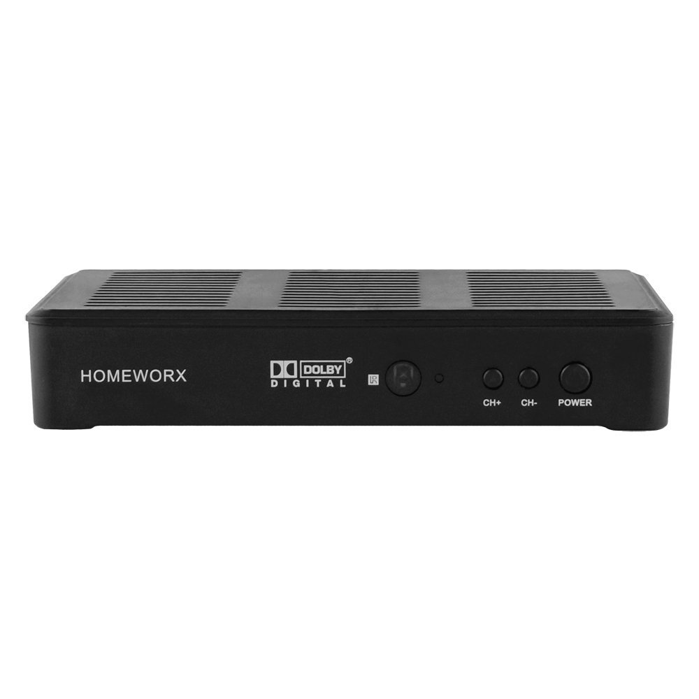Mediasonic Homeworx HW180STB 3/4 Channel HDTV Digital Converter Box with Recording and Media Player
