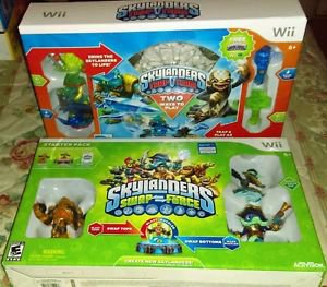 2 Skylanders Starter Pack Bundles Trap Team & Swap Force (Wii, 2014) *Brand New*