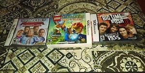 3 3DS & DS Games Brand New LEGO Chima Laval's Journey, Iron Chef + More* Sealed*