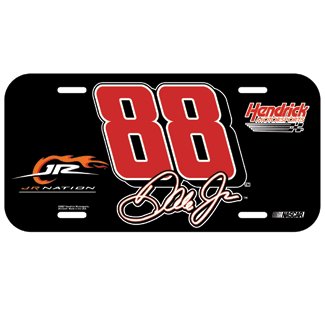 Dale Earnhardt Jr. Black #88 License Plate