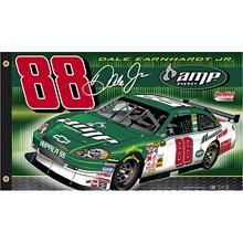 Dale Earnhardt Jr. Mt. Dew/AMP Car Flag 3'X5'