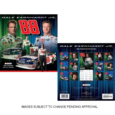 NEW.... 2008 Dale Earnhardt Jr. Calendar 12" x 12"