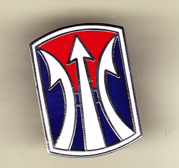 11th Infantry Brigade Hat Pin