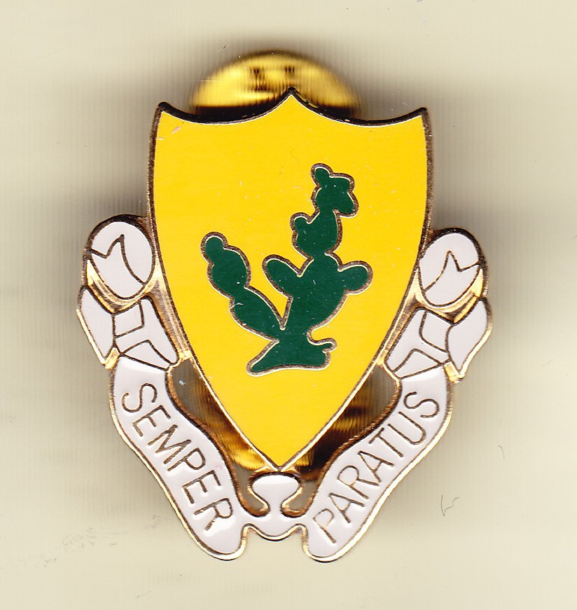 12th Cavalry Regiment Hat Pin
