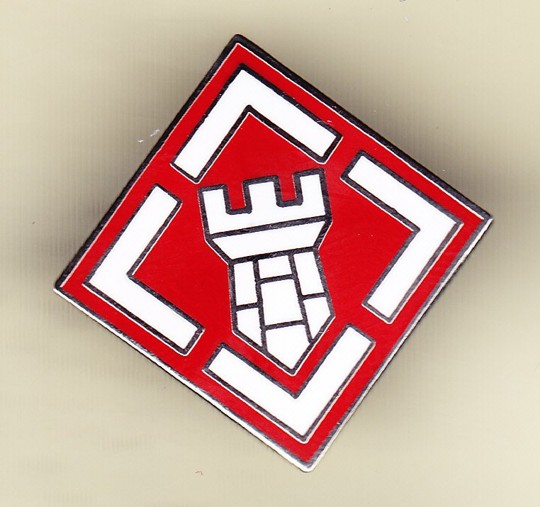 20th Engineer Brigade Hat Pin