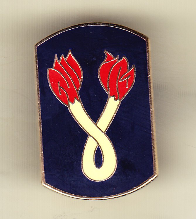 196th Infantry Brigade Hat Pin