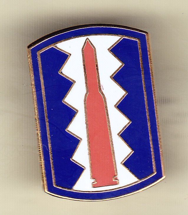 197th Infantry Brigade Hat Pin