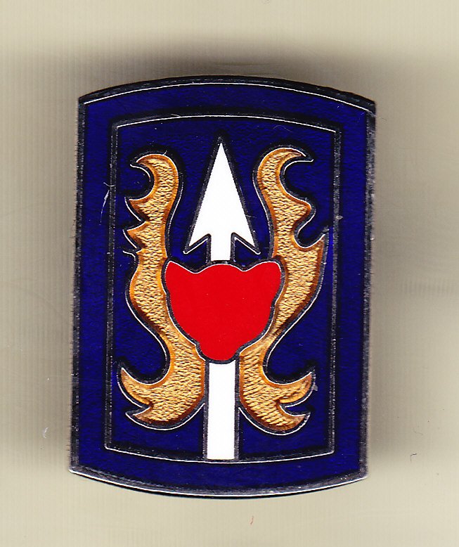 199th Infantry Brigade Hat Pin