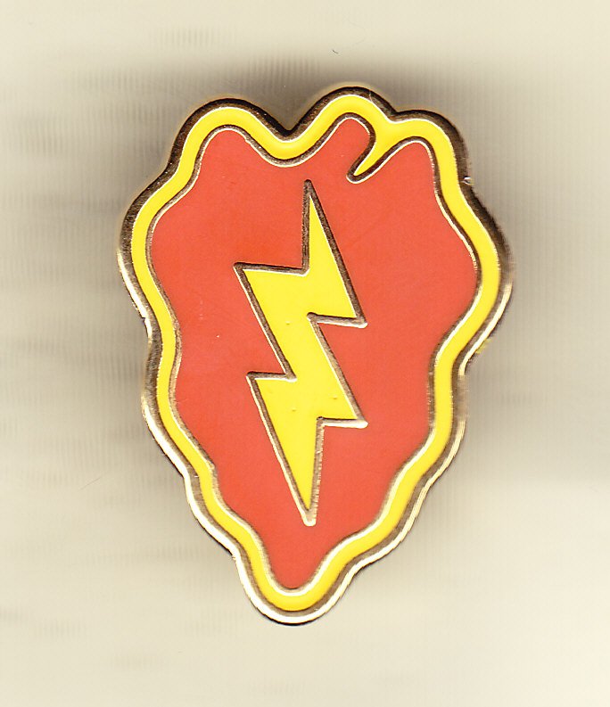 25th Infantry Division Hat Pin