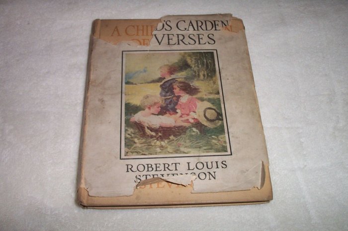 1909 A Child's Garden Of Verses by Robert Louis Stevenson