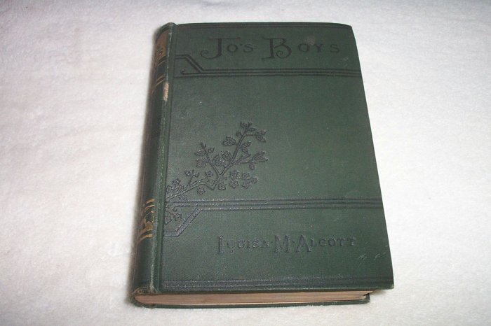 1908 Jo's Boys by Louisa M. Alcott