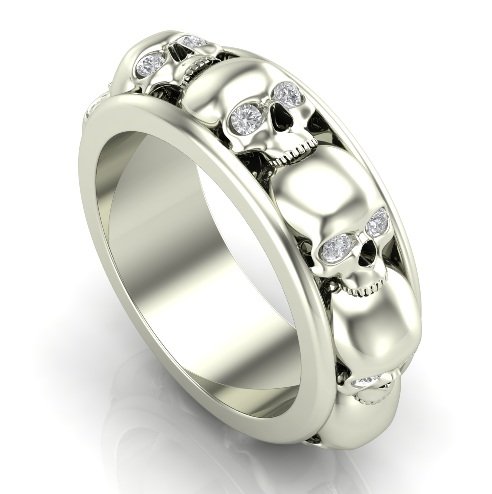 Skull Wedding Ring
