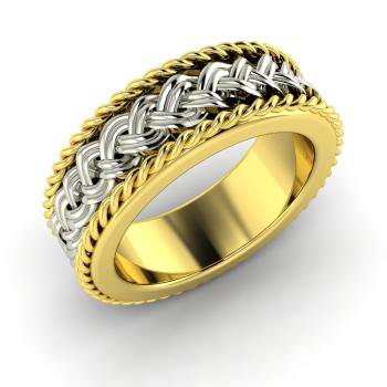 Twisted Wedding Band