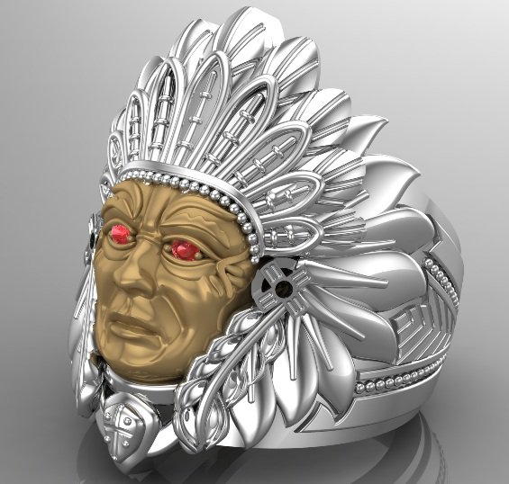 Men's Indian Heritage Ring