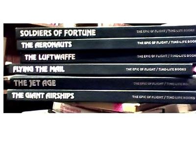 EPIC OF FLIGHT~6 VOL~AIRSHIPS~AERONAUTS~LUFTWAFFE~MAIL