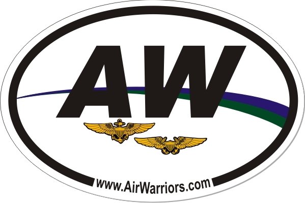 4x6" AirWarriors Sticker