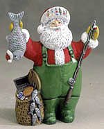 Fisherman Santa Music Box