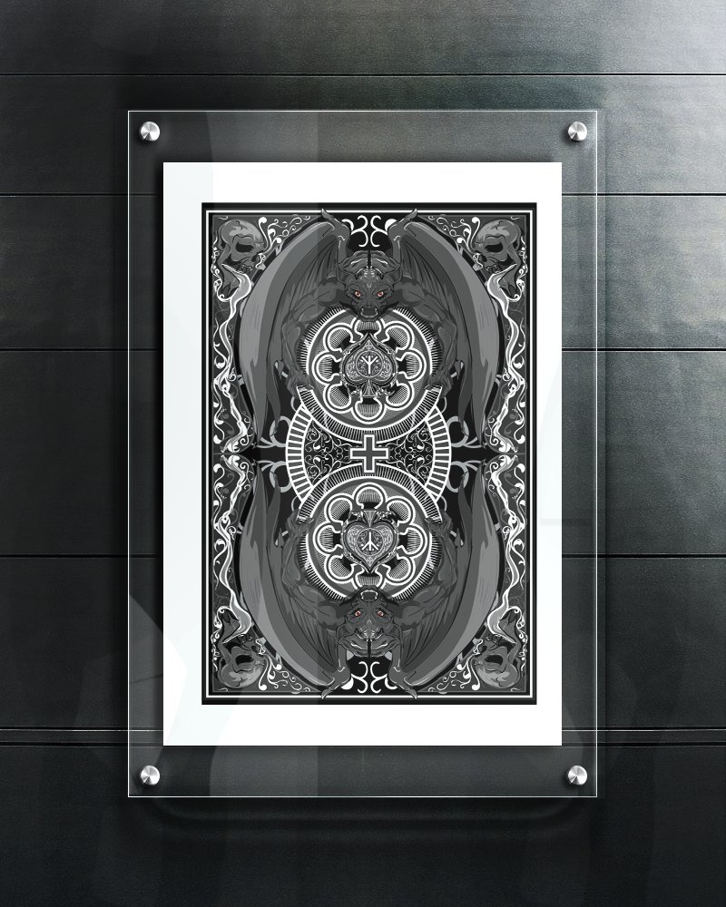 Gargoyles (13 x 19 Print)