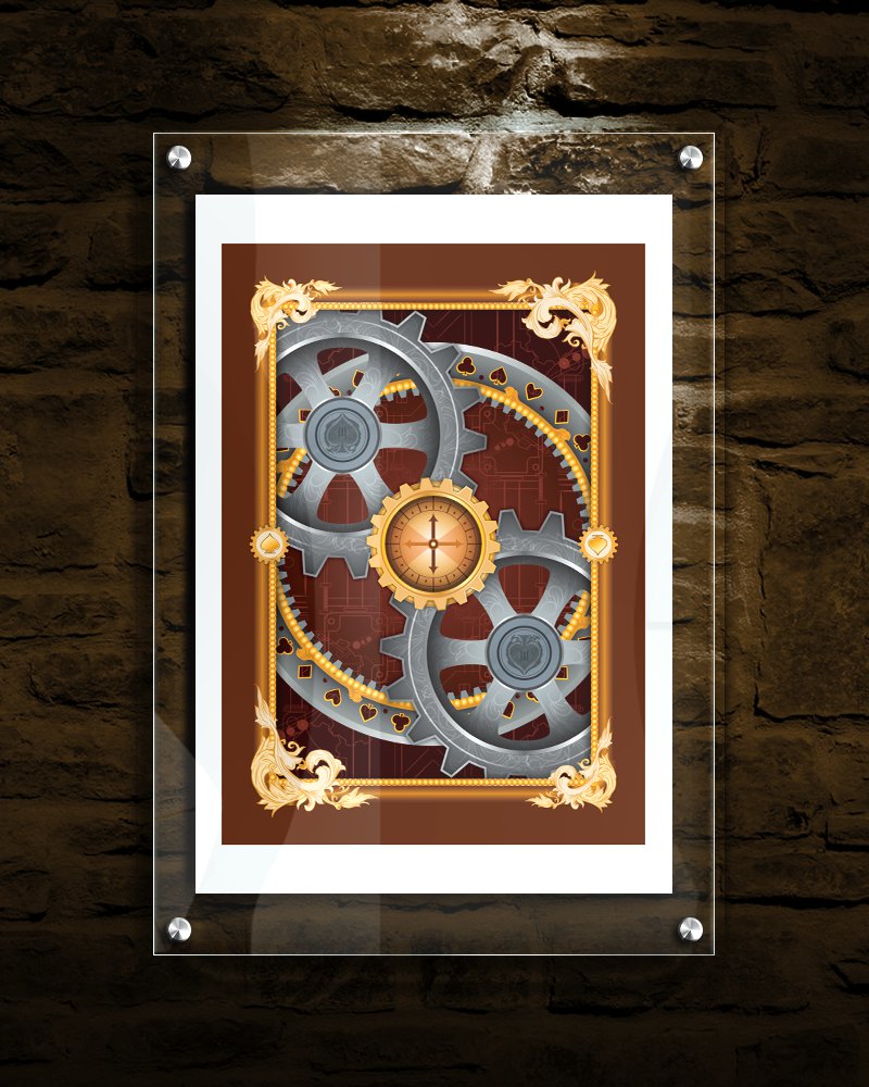 Steampunk Actuators (13x 19 Print)