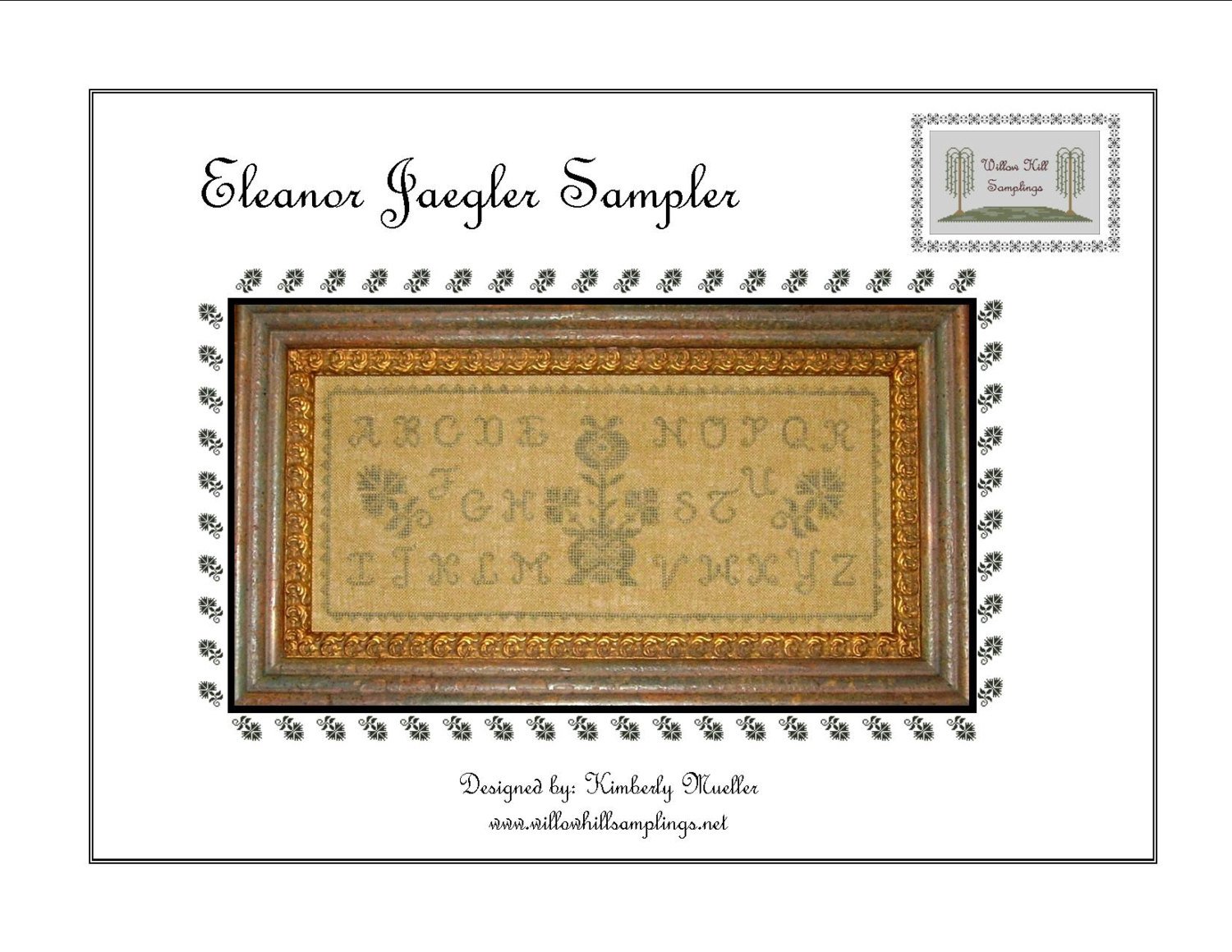 Eleanore Jaegler Sampler cross stitch pattern
