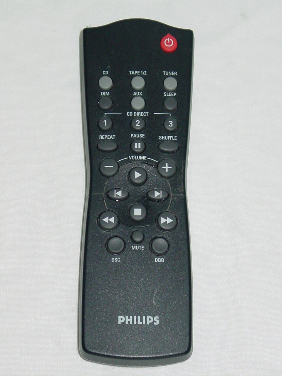 Philips RC282425/01 Audio System Remote Control 313922883611