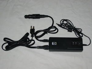 HP 366068-001 90W AC / Car / Airplane Adapter 394160-001 DV57A PC628A