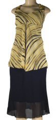 Shawn - Missy 2 Piece Skirt Sets with Sleeveless Baby Doll Style Top