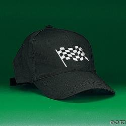 CHECKERED FLAG BASEBALL CAPS