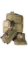 6 Piece Luggage Suitcase Set