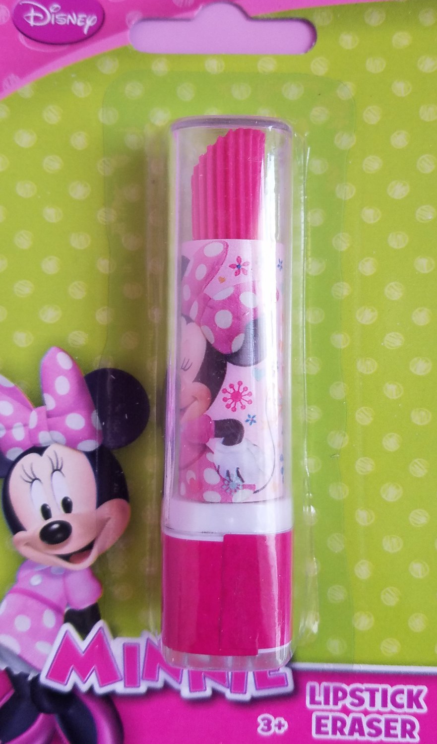 Disney Minnie Mouse Lipstick Eraser Party Favors Set of 6