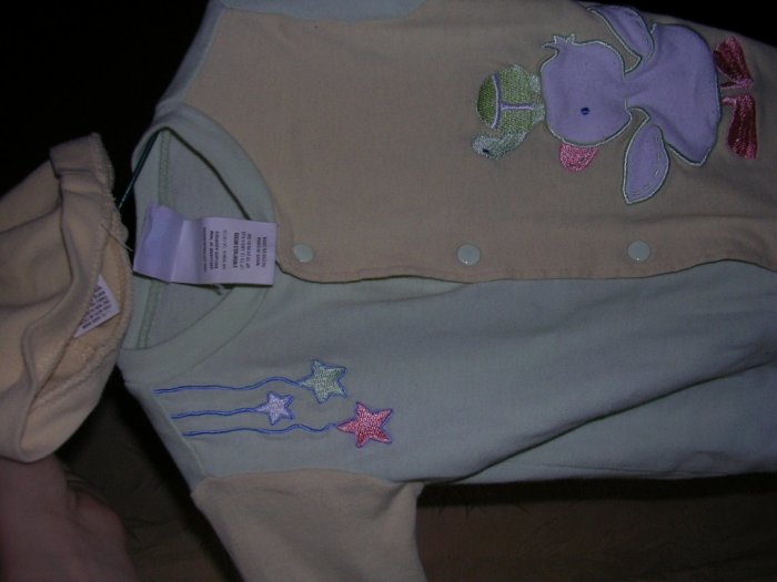 UNISEX CARTERS SLEEPER WITH HAT