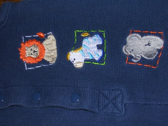 LITTLE WONDERS 3-6 MOS ROMPER