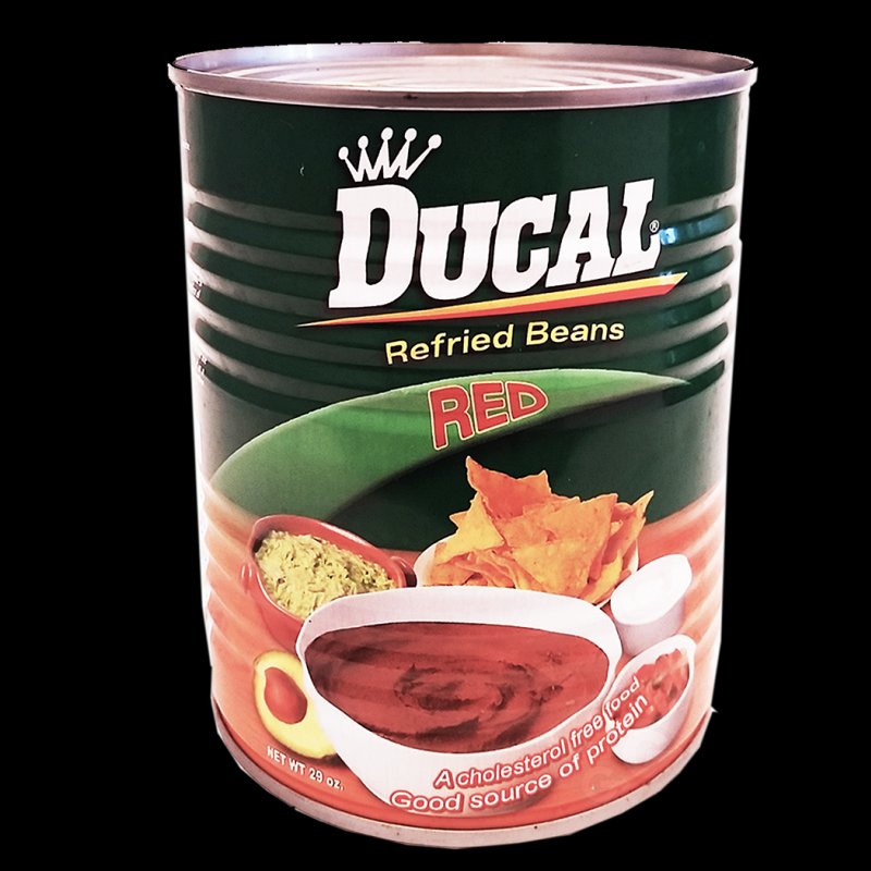 Ducal Red Refried Beans Frijoles Volteados