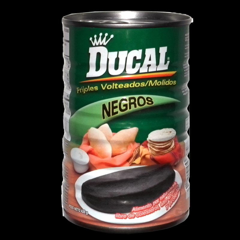 Ducal Refried Black Beans Frijoles Negros Volteados