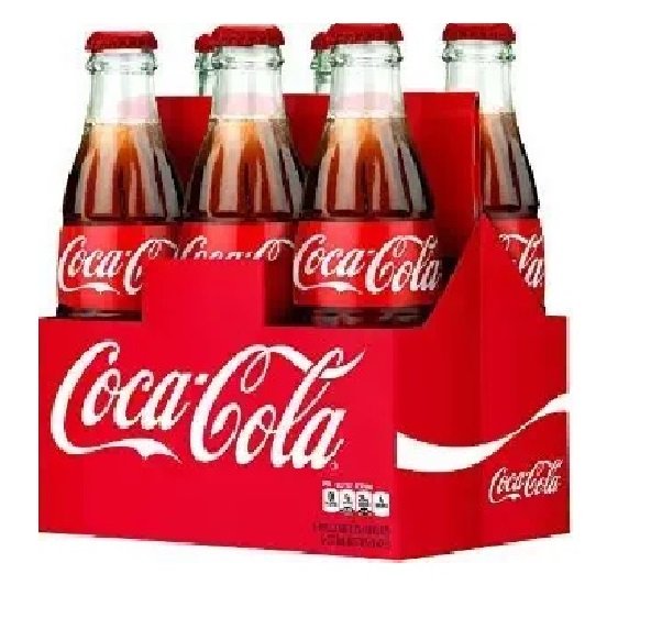 Classic Coke 6 Pack Soda Box 12oz Coke Bottles
