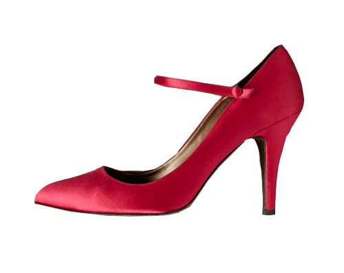 NEW J CREW SATIN MARY JANES HEELS in BRIGHT ROSE sz 7
